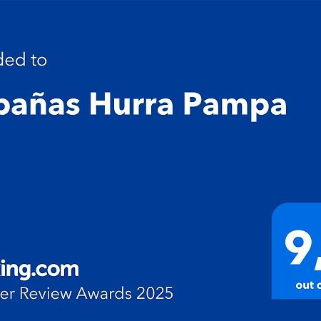 Cabanas Hurra Pampa Mar de Las Pampas Exterior foto